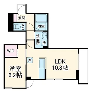 Partenza松波さくら通り【1階】の間取り