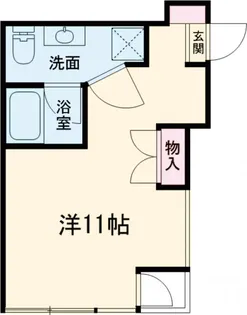 アルジェント庵【202号室】の間取り