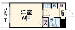 ドミール登戸【5階】の間取り