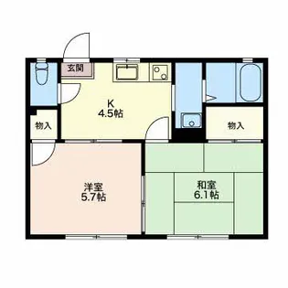 エラク109【1階】の間取り