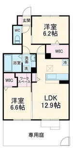 FORTUNEII(フォーチュン ツー)【1階】の間取り