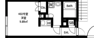 EXENTIA OJI-HONCHO【4階】の間取り