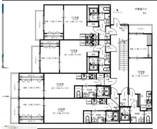 FOREST TERRACE CHIBADERA【3階】の間取り