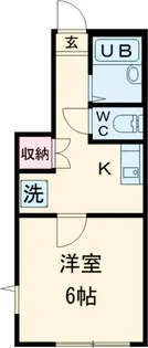 ハイステージ南雪谷【1階】の間取り