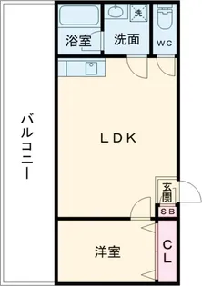 EXENTIA OJI-HONCHO【5階】の間取り