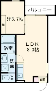 Erevan成増【1階】の間取り