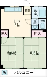 第三大信マンション【3階】の間取り