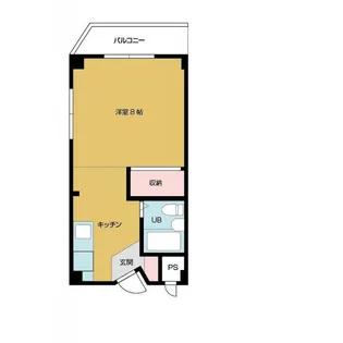 アミニティハイツ田村【2階】の間取り