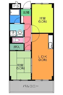 LIMPIA GRACE【2階】の間取り