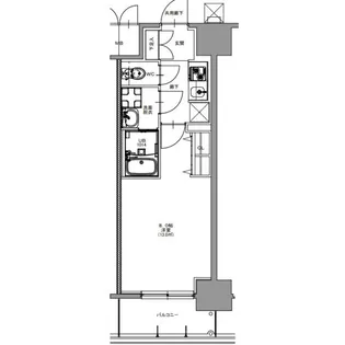 S-RESIDENCE四日市市堀木amante【4階】の間取り