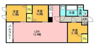 THE BELUGA 世田谷 RESIDENCE【1階】の間取り