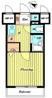 ステージファースト目白【4階】の間取り