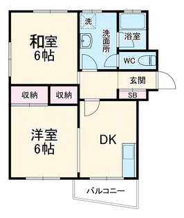 読売高野ビル【701号室】の間取り