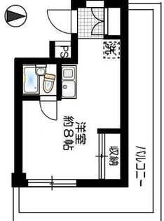 ドエル妙蓮寺【4階】の間取り