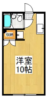 サンハイツ【1階】の間取り