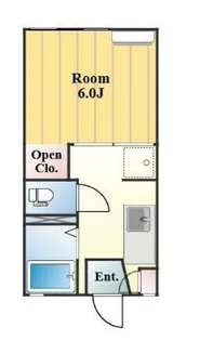 アレイ・プレジオ【1階】の間取り