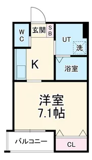 スターブル野並【1階】の間取り