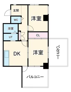 アビタマルフク【9階】の間取り