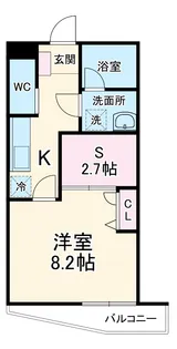 VIVACE Ⅵ【2階】の間取り