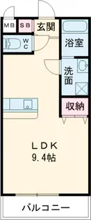 Century Hills【204号室】の間取り