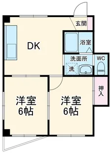 ツインビル野田第2【5階】の間取り
