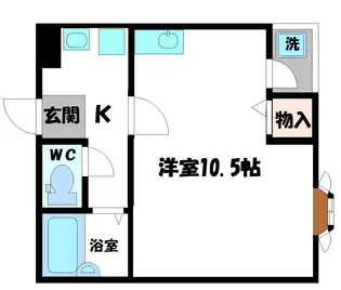 WESTヒルズ岸和田【4階】の間取り