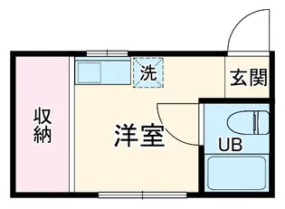 オリーブハウス5【101号室】の間取り