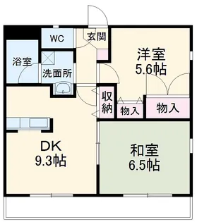 グレイス詩香【4階】の間取り