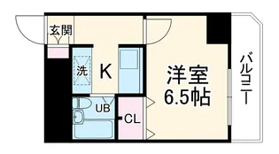 ライオンズシティ鶴舞【3階】の間取り