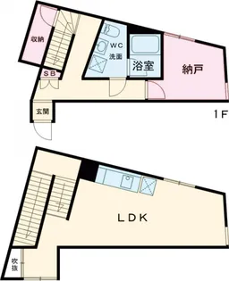 グランドソレイユⅦ【D号室】の間取り
