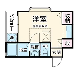 モアクレストⅡ【102号室】の間取り