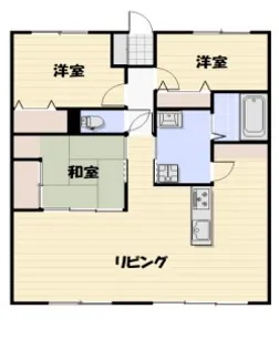 アドバンス東習志野【102号室】の間取り