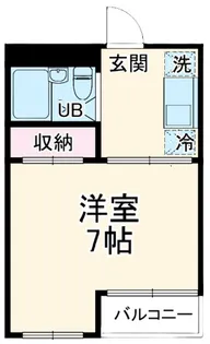 ブエナ・ビスタ行徳【208号室】の間取り