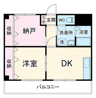 第2KTビル【302号室】の間取り