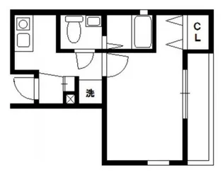 ルクール川崎【1階】の間取り