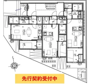 KEIAI RESIDENCE せんげん台V【2階】の間取り