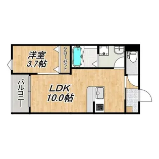 LECOCON清須【1階】の間取り