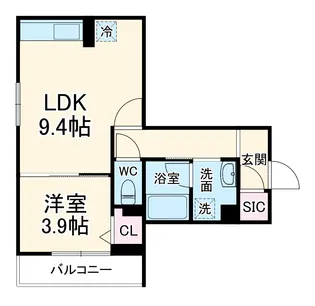 D PAINA 登戸新町【3階】の間取り