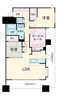 ベレーサ鶴舞公園【10階】の間取り