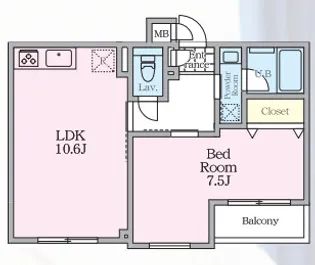 Maison de M【3階】の間取り