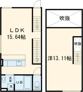 trias810【301号室】の間取り