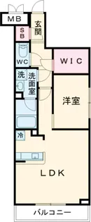 LUMEED梅島【4階】の間取り