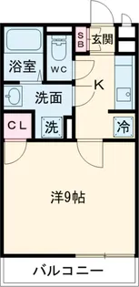 イクシオ花小金井【1階】の間取り