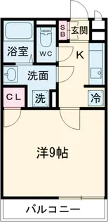 イクシオ花小金井【2階】の間取り
