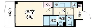 S-RESIDENCE本中山aloria【2階】の間取り