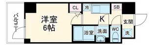 S-RESIDENCE本中山aloria【2階】の間取り
