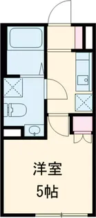 isD下高井戸【1階】の間取り