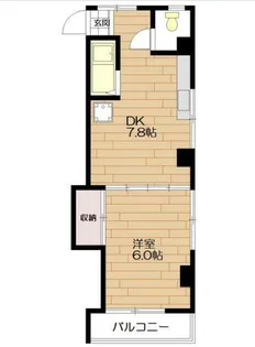 木村ハイツ【3階】の間取り