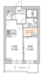 ルリアン【401号室】の間取り
