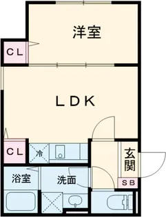 YOLK江古田【2階】の間取り